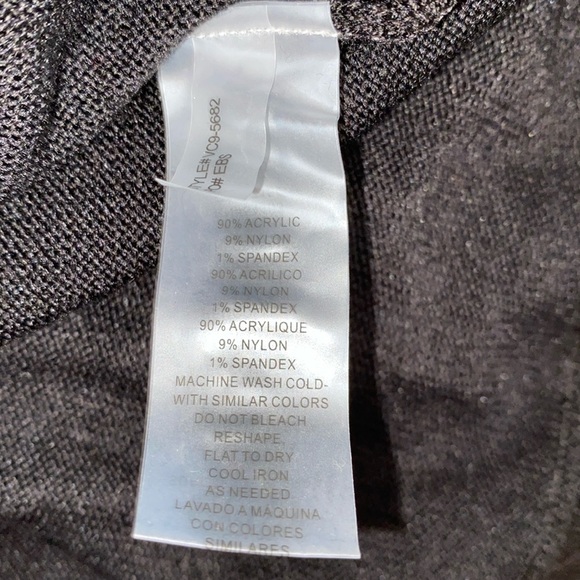 VINCE CAMUTO black knit sweater dress available in size medium & large new w/tag - Picture 10 of 13